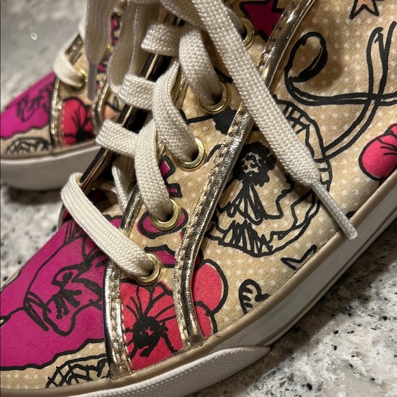 Coach Coach Women's Sneakers with Pink Sneakers Size 7.5 - Picture 9 of 12